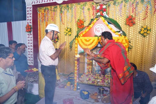 एनटीपीसी तेलंगाना व रामागुंडम में विश्वकर्मा पूजा धूमधाम से संपन्न