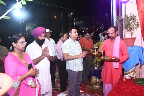 गणेश पूजन के साथ हिण्डाल्को में रामलीला मंचन का शुभारंभ