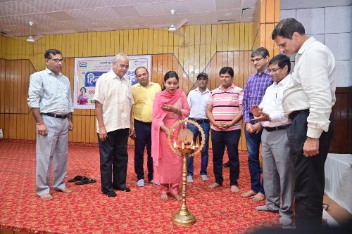 इफको फूलपुर में हिंदी सप्ताह के अंतर्गत काव्य पाठ का आयोजन
