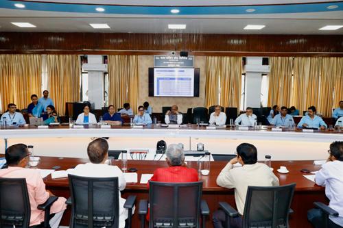 कोयला भवन मुख्यालय में बीसीसीएल कल्याण समिति की बैठक का आयोजन