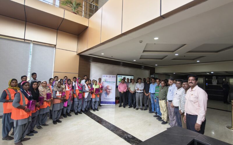 एनटीपीसी तलईपल्ली में स्वच्छता ही सेवा अभियान के तहत विविध कार्यक्रमों का सफल आयोजन