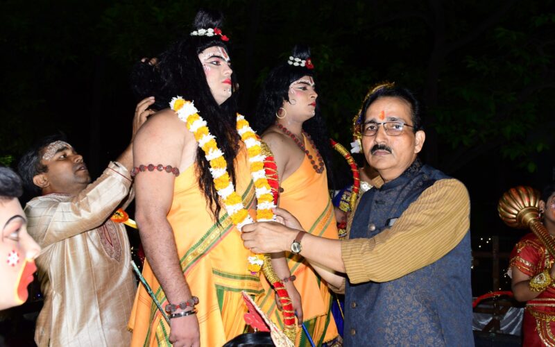 विजयादशमी  का पावन पर्ब मानव मूल्यों एवं आदर्शो का  प्रतीक है -आरपी सिंह