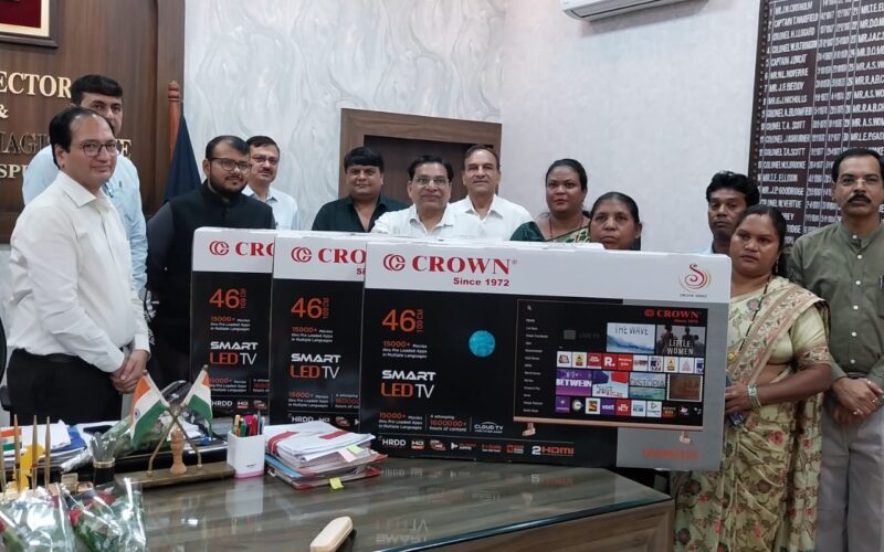 शिक्षा में डिजिटल क्रांति- 1100 विद्यालयों को मिलेगी स्मार्ट टीवी की सौगात