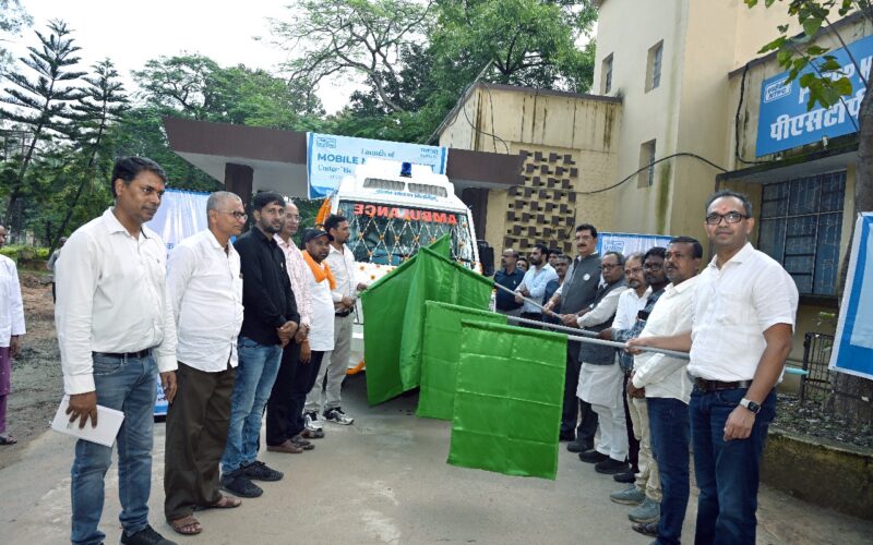 स्वास्थ्य सेवा आपके द्वार  अशोक कुमार सहगल ने किया मोबाइल मेडिकल यूनिट का शुभारंभ