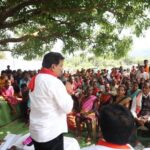 उप मुख्यमंत्री विजय शर्मा ने सुदूर संवेदनशील ग्राम कच्चापाल में ग्रामीणों के साथ किया संवाद