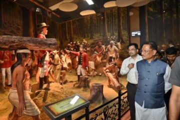 जनजातीय स्वतंत्रता विद्रोहों पर बने भव्य स्मारक सह-संग्रहालय जल्द लोगों के लिए होगा समर्पित