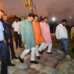 नगर विकास एवं ऊर्जा मंत्री ए. के. शर्मा ने जौनपुर भ्रमण के दौरान छठ घाटों का किया निरीक्षण