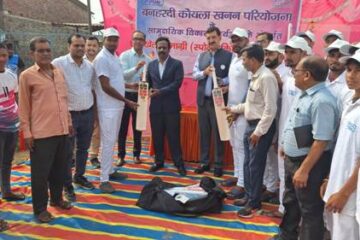 पीवीयूएनएल अध्यक्ष एवं एनटीपीसी निदेशक के. एस. सुंदरम ने किया बनहरदी कोयला खनन परियोजना का निरीक्षण