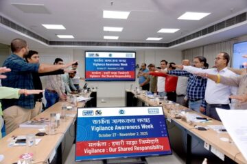 एनटीपीसी उत्तरी क्षेत्र मुख्यालय में सत्यनिष्ठा की शपथ के साथ सतर्कता जागरूकता सप्ताह का शुभारंभ
