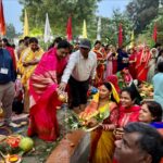 एनटीपीसी ऊँचाहार में छठ पूजा की धूम