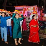 बीसीसीएल सीएमडी मनोज कुमार अग्रवाल ने सपरिवार उदयीमान सूर्य को अर्घ्य अर्पित किया