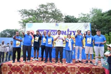 एनटीपीसी सीपत में राष्ट्रीय एकता दिवस पर एकता दौड़ का आयोजन