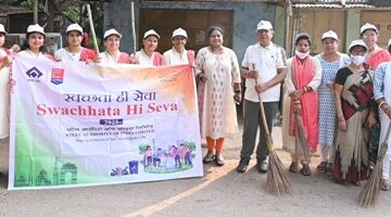 सेल, राउरकेला इस्पात संयंत्र द्वारा- स्वच्छता स्वाभिमान अभियान 5.0 के तहत विशेष सफाई अभियान आयोजित