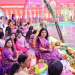 इफको टाउनशिप फूलपुर घीयानगर में छठ पूजा का भव्य आयोजन 