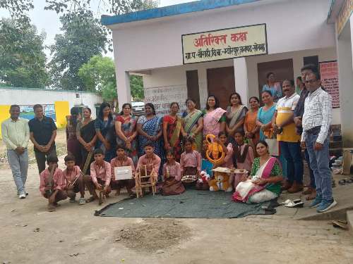 कंपोजिट विद्यालय खैराही में विकसित भारत बिल्डकॉन कार्यशाला का आयोजन