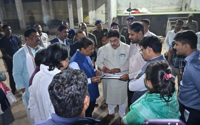 केंद्रीय कृषि मंत्री के प्रस्तावित कार्यक्रम की तैयारियों का वन मंत्री ने किया अवलोकन