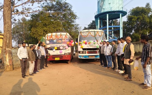 भरतपुर में नई ग्रामीण बस सेवा शुरू…