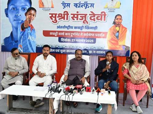 छत्तीसगढ़ का गौरव है संजू, अपने खेल से राज्य को दिलाई अंतरराष्ट्रीय प्रतिष्ठा – अरुण साव