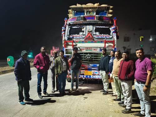 राज्य स्तरीय उड़नदस्ता दल द्वारा धान के अवैध भंडारण, परिवहन एवं विक्रय पर की जा रही कार्यवाही