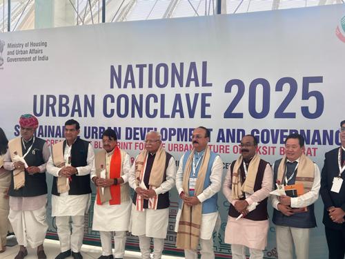 उत्तर प्रदेश के नगर विकास एवं ऊर्जा मंत्री ए.के. शर्मा ने किया नेशनल अर्बन कॉन्क्लेव में प्रतिभाग