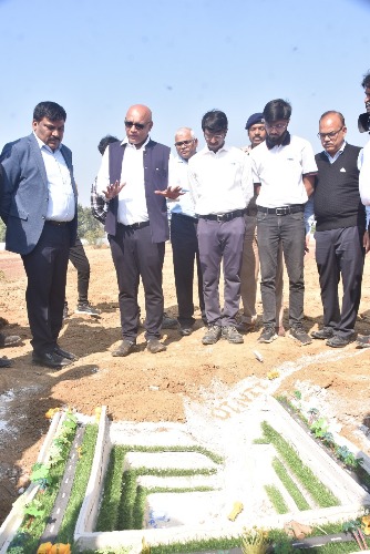 एसईसीएल कोरबा क्षेत्र में सिंघाली यूजी खदान में पेस्ट फिलिंग टेक्नोलॉजी का भूमि पूजन सम्पन्न