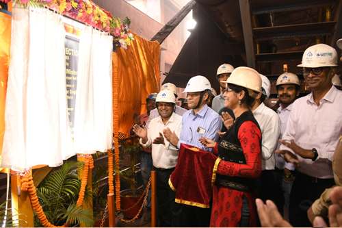 सेल-आईएसपी में सिन्टर प्लांट-1 में सीओ गैस इंजेक्शन सिस्टम का उद्घाटन