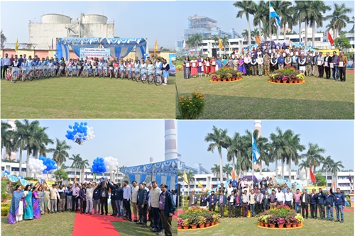 एनटीपीसी विंध्याचल ने हर्षोल्लास के साथ मनाया 44वां स्थापना दिवस