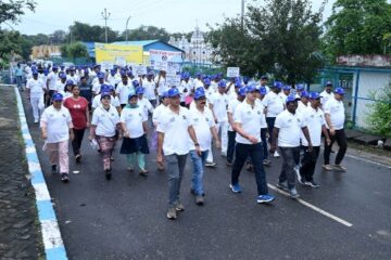 एनटीपीसी विंध्याचल में सतर्कता जागरूकता सप्ताह के अंतर्गत ‘विजिलेंस वॉकथॉन’ का आयोजन