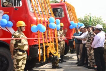 एनपीजीसीएल नबीनगर में अग्निशमन शाखा को मिली नई मजबूती, तीन अत्याधुनिक फायर टेंडर किए गए शामिल