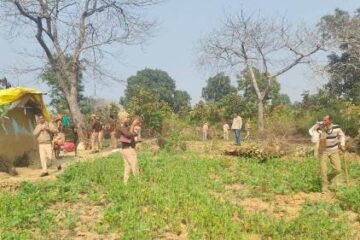 चोरमरवा बीट में अवैध कब्जे पर वन विभाग की कार्रवाई