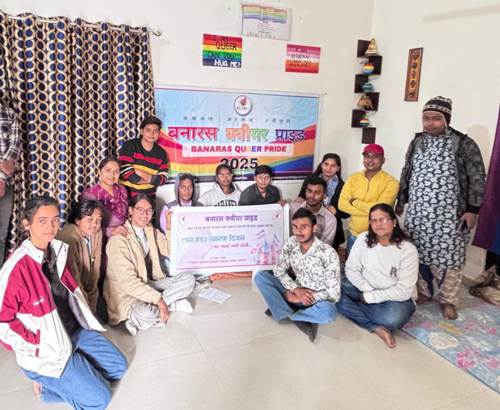 बनारस क्वीयर प्राइड द्वारा ट्रांसजेंडर स्मरण दिवस पर श्रद्धांजलि सभा का आयोजन