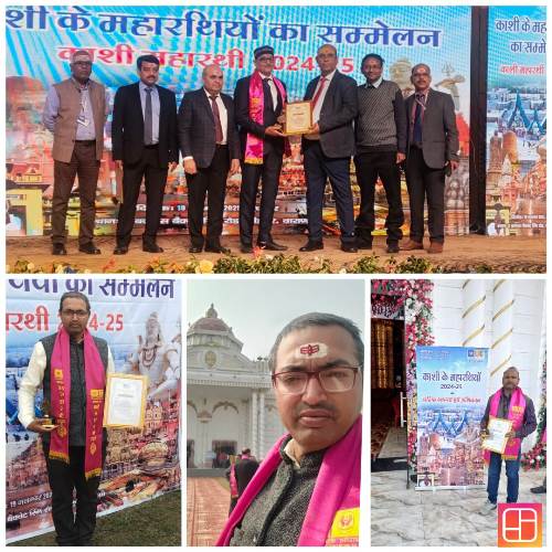 काशी आकर हर बैठक के बाद उन्हें एक नई ऊर्जा और सकारात्मक उत्साह का अनुभव होता है – राजेश कुमार चौधरी