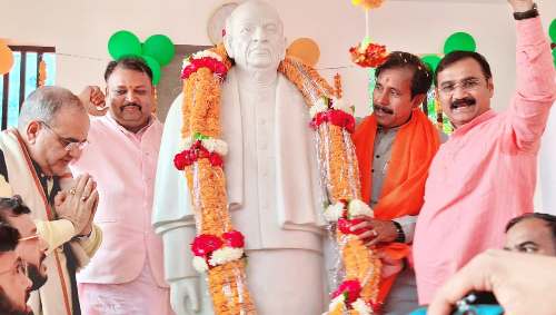 सरदार पटेल ने बदला भारत का स्वरूप, देश की 562 रियासतो के मिला कर किया अखंड भारत – भूपेंद्र चौधरी