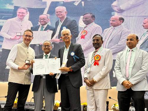 आइसार्क के निदेशक डॉ सुधांशु सिंह को भारतीय एग्रोनॉमी सोसाइटी के फेलो अवार्ड से किया गया सम्मानित