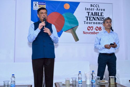 बीसीसीएल में दो-दिवसीय अंतर-क्षेत्रीय टेबल टेनिस प्रतियोगिता का शुभारंभ