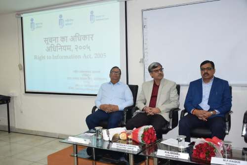 सीसीएल में दो दिवसीय ‘सूचना का अधिकार अधिनियम, 2005’ प्रशिक्षण कार्यक्रम सम्पन्न