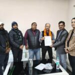 सुधांशु शर्मा बने भारतीय पत्रकार एसोसिएशन प्रयागराज के जिलाध्यक्ष