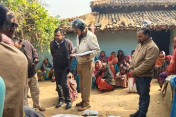 कांसीराम आवास में बिजली कनेक्शन काटने पर हंगामा, पुलिस की मध्यस्थता से सुलझा मामला