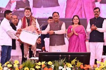 मुख्यमंत्री विष्णु देव साय ने 187 करोड़ के 23 कार्यों का किया लोकार्पण-भूमिपूजन