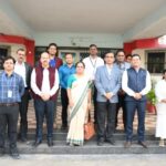 आरबीआई अधिकारियों ने किया इंदिरा गांधी कृषि विश्वविद्यालय रायपुर के अनुसंधान भवनों का अवलोकन