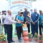 विद्यार्थियों में छिपे चैम्पियन को बाहर लाने में मददगार है खेल-कूद प्रतियोगिताएं : कुलपति, डॉ. गिरीश चंदेल