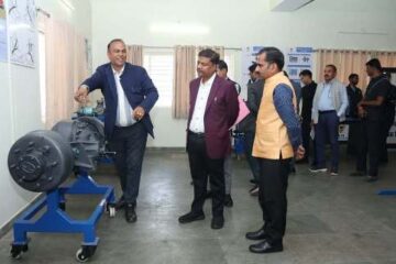 परिवहन मंत्री केदार कश्यप ने आईडीटीआर का किया निरीक्षण