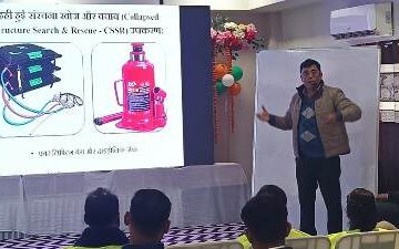 नागरिक सुरक्षा के वालिंटियरों को किया गया प्रशिक्षित 