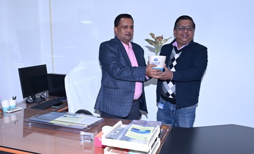 खुर्जा सुपर थर्मल पावर प्रोजेक्ट में बिनोद कुमार साहू ने परियोजना प्रमुख का पदभार संभाला