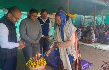 किसान दिवस के अवसर पर अल्ट्राटेक सीएसआर द्वारा किसानों को आधुनिक खेती के लिए कराया गया भ्रमण