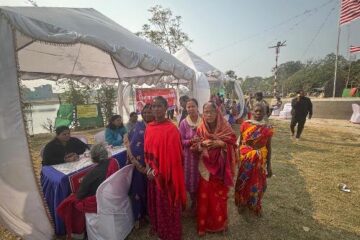 सीसीएल जन आरोग्य केंद्र गांधीनगर द्वारा चुटिया में निःशुल्क एनीमिया स्वास्थ्य जाँच शिविर का सफल आयोजन