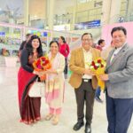 इफको के प्रबंध निदेशक के.जे.पटेल का इफको फूलपुर आगमन