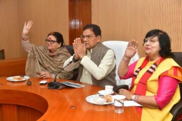 सामाजिक समरसता और नवनिर्माण का केंद्र बनेगा महर्षि वाल्मीकि सुदर्शन धर्मशाला भवन – मंत्री ए.के. शर्मा