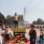 अहरौरा में धीमी गति से हो रही है धान की खरीद, किसान परेशान