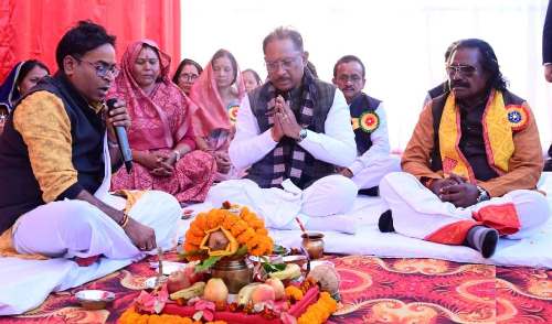 मुख्यमंत्री विष्णुदेव साय ने 40.25 करोड़ रूपए लागत के विकास कार्यों का किया लोकार्पण और भूमिपूजन